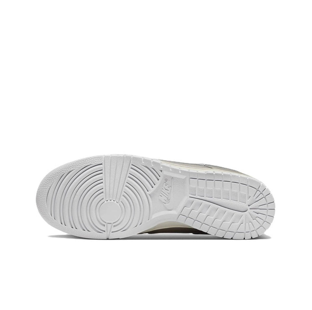 Nike Dunk Low Sneakers in Metallic Silver DX3197-095 - product image from the listing.