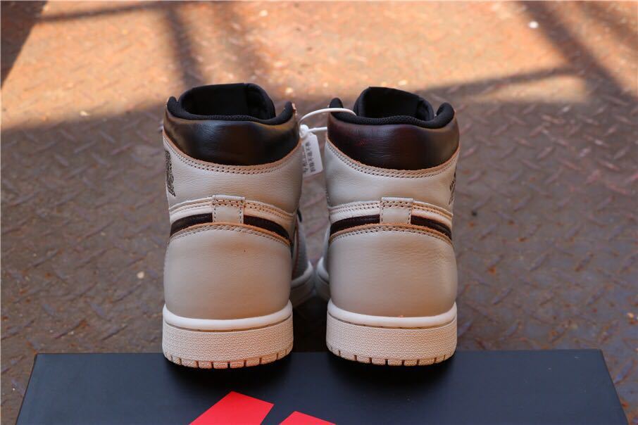 Nike SB x Air Jordan 1 Retro High OG Sneakers in Light Bone - product image from the listing.