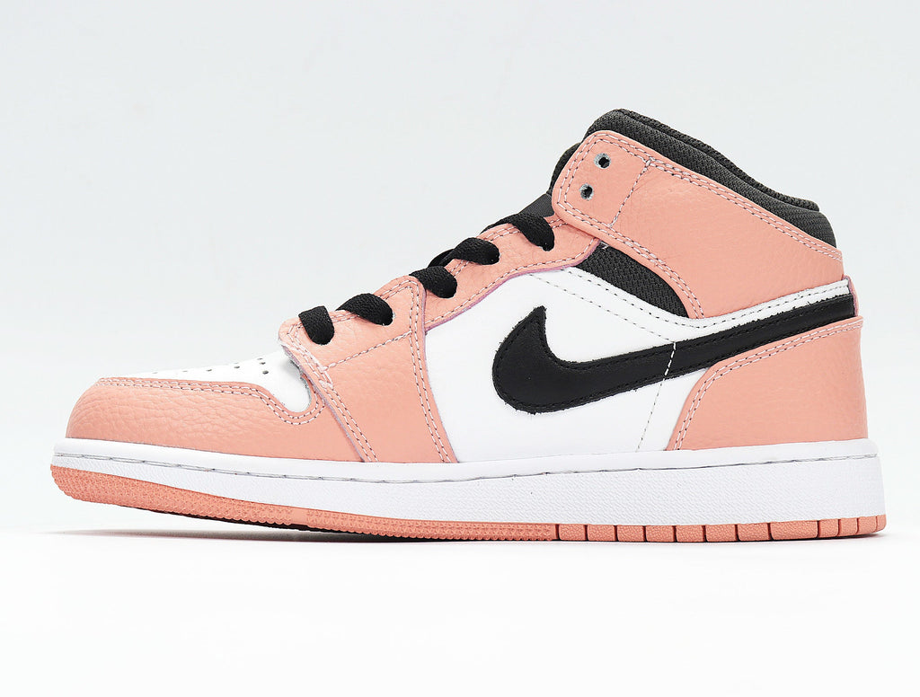 Quartz Pink Sneakers Style - Jordan 1 Low 555112-603 - product image from the listing.