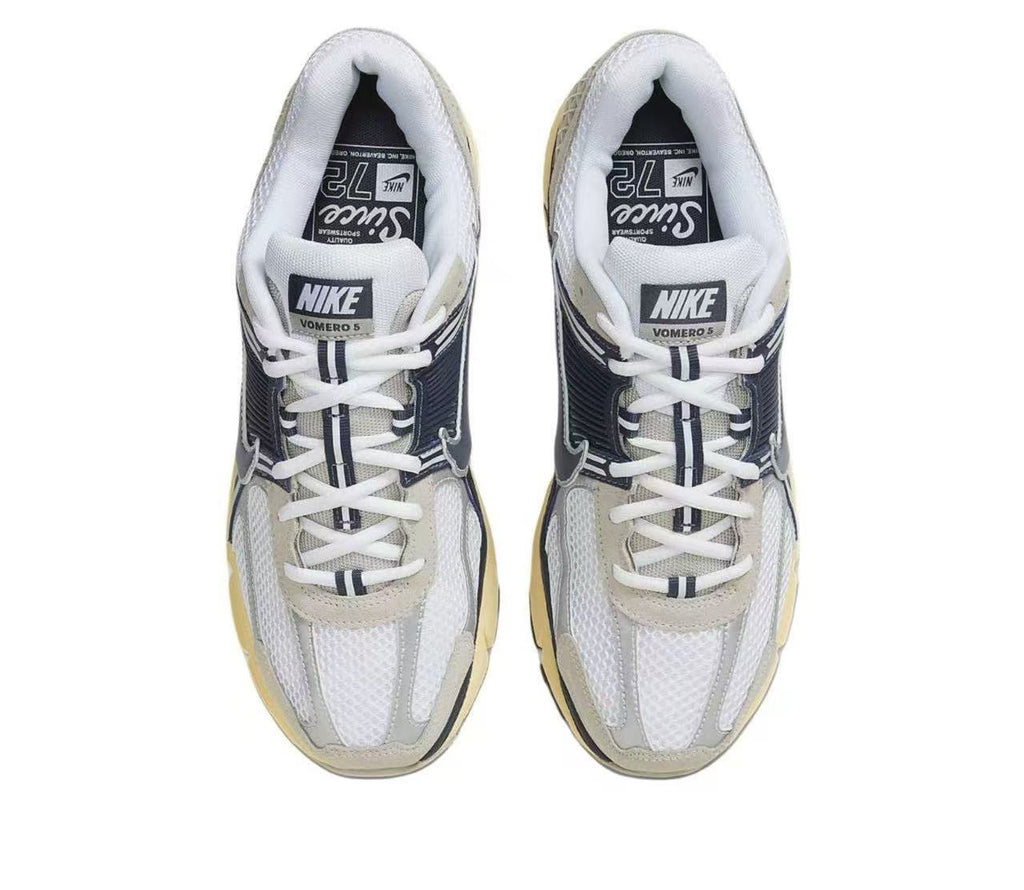Nike Vomero 5 Sneakers in White, in Grey and Blue - product image from the listing.