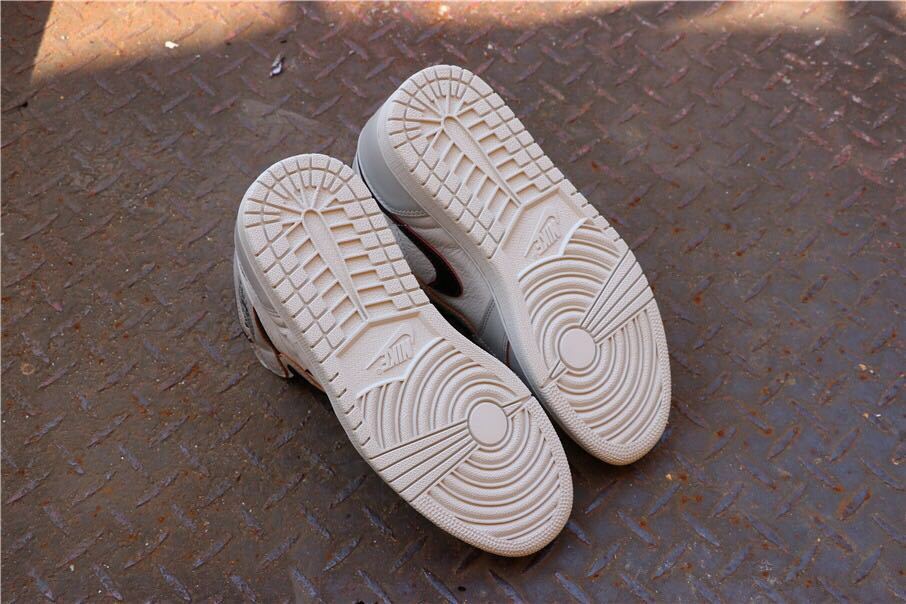 Nike SB x Air Jordan 1 Retro High OG Sneakers in Light Bone - product image from the listing.