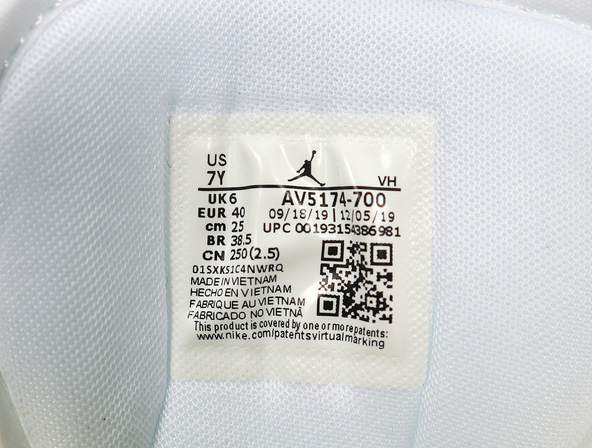 Yellow Rose Sneakers - Air Jordan 1 High AV5174-700 - product image from the listing.