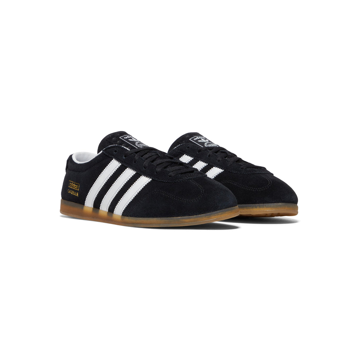 Gazelle Lo Pro (CBLACK/FTWWHT/GUM3) by Adidas - product image from the listing.