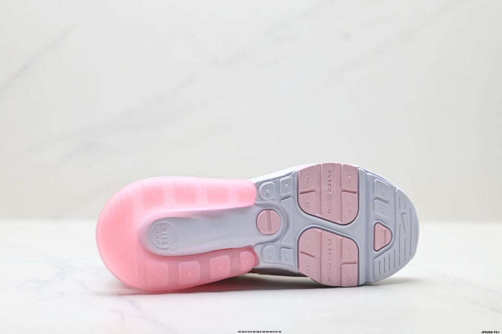 Nike Air Zoom Sneakers in White and Pink - product image from the listing.
