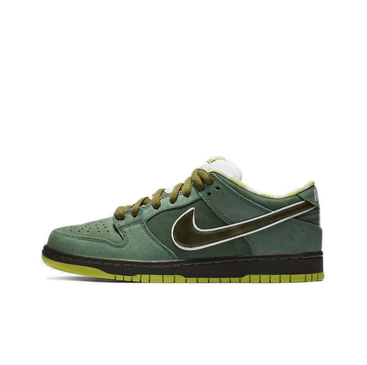 Nike SB Dunk Low Green Lobster Trainers BV1310-337 - product image from the listing.