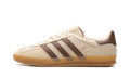 "Cream/Brown Knit" Gazelle Indoor JS1418 - product image from the listing.