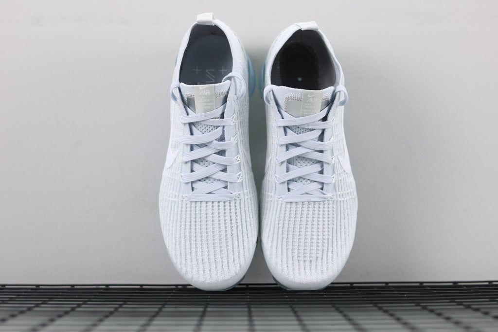 Nike Air VaporMax Flyknit 3 in White Grey AJ6900-102 - product image from the listing.