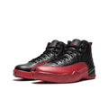 Air Jordan 12 Retro Flu Game Black Red Sneakers - product image from the listing.