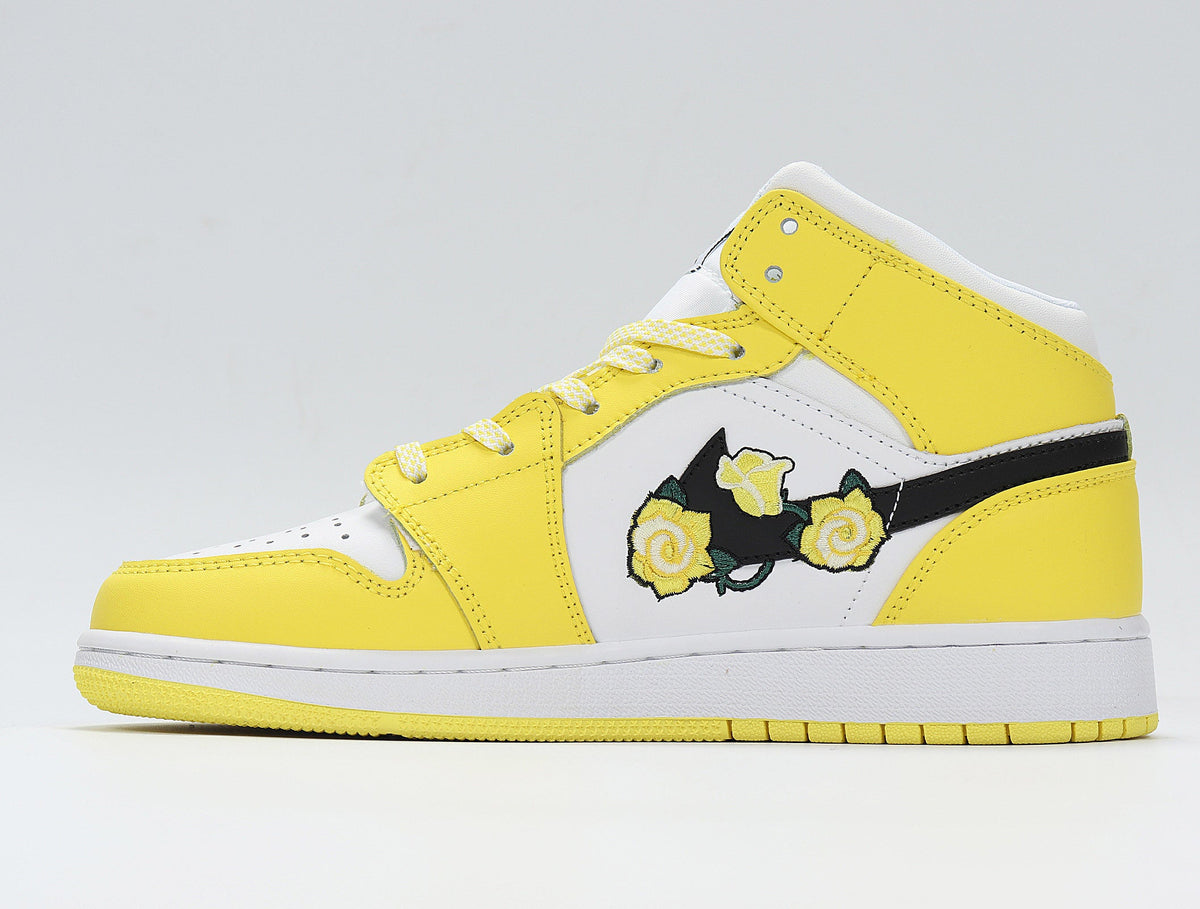 Yellow Rose Sneakers - Air Jordan 1 High AV5174-700 - product image from the listing.