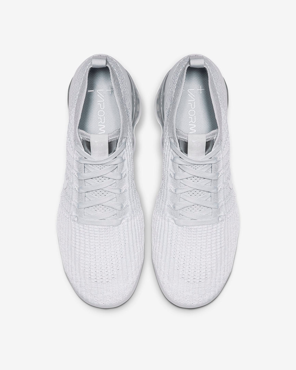 Nike Air VaporMax Flyknit 3 in White Grey AJ6900-102 - product image from the listing.