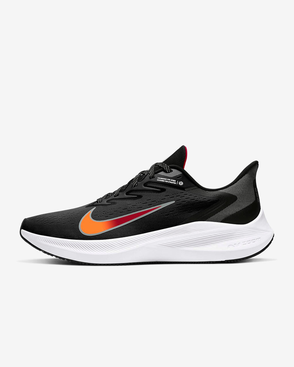 Nike Zoom Winflo 7 Running Shoes in Black CJ0291-011 - product image from the listing.