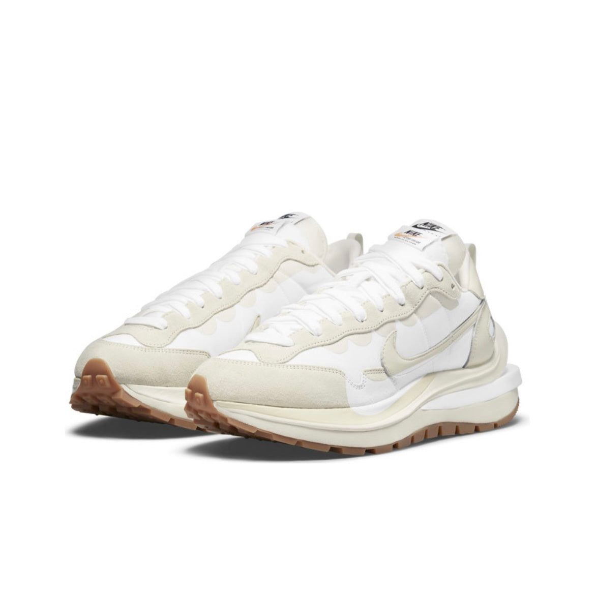 Nike x sacai VaporWaffle Sneakers, in White DD1875-100 - product image from the listing.