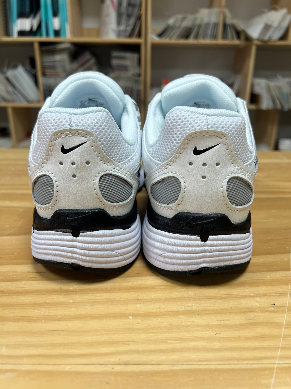 Nike P-6000 Sneakers in White Black CD6404-107 - product image from the listing.