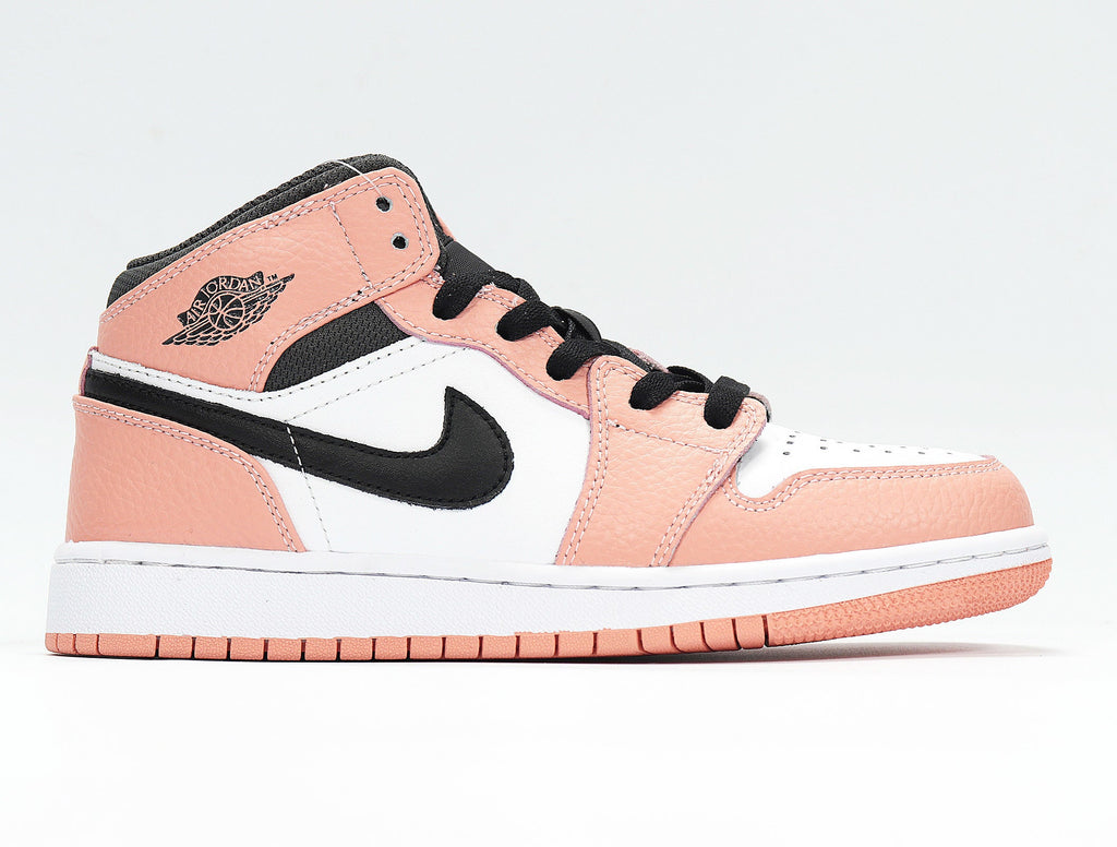 Quartz Pink Sneakers Style - Jordan 1 Low 555112-603 - product image from the listing.
