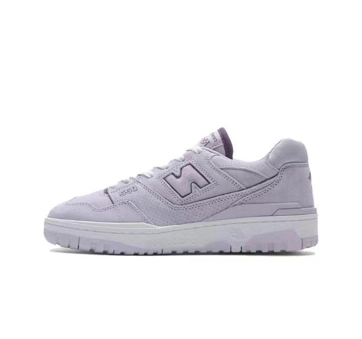 New Balance BB550RR1 550 Low-Cut Sneakers, Lavender - product image from the listing.