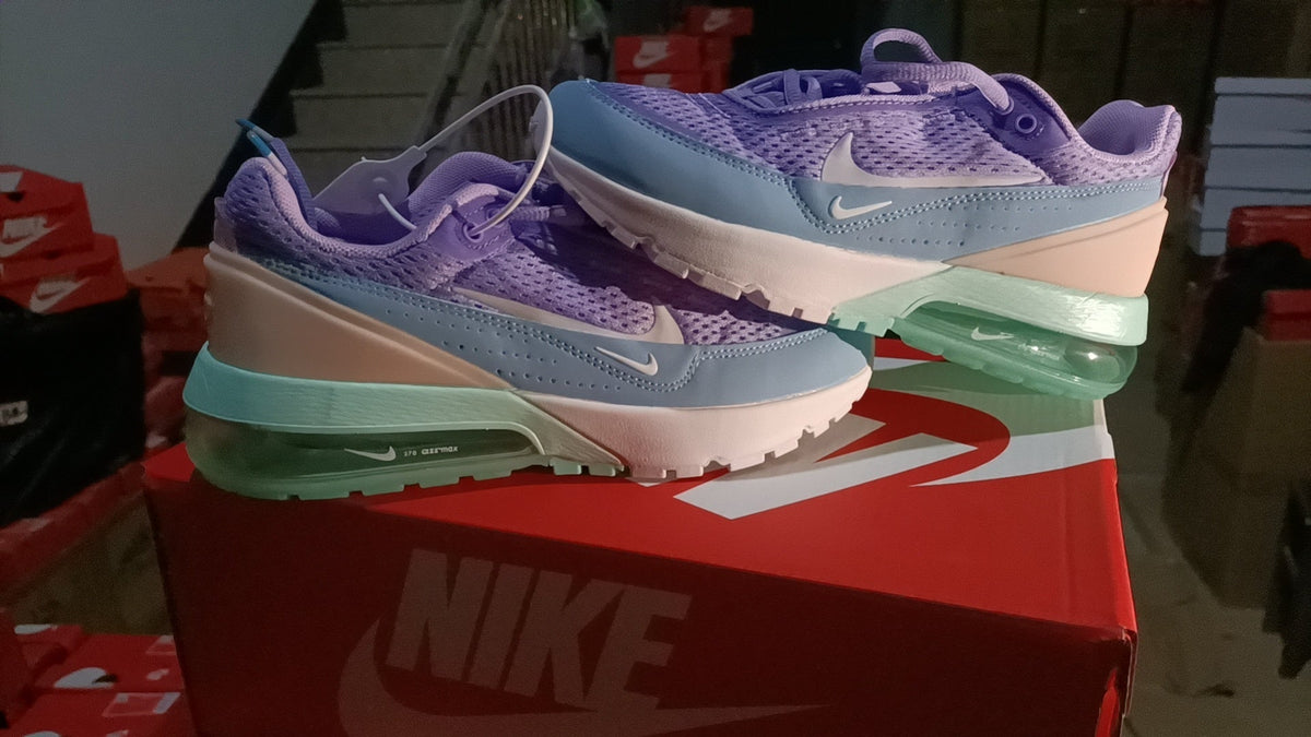 Nike ISPA Link Axis Sneakers in Purple Multicolor - product image from the listing.