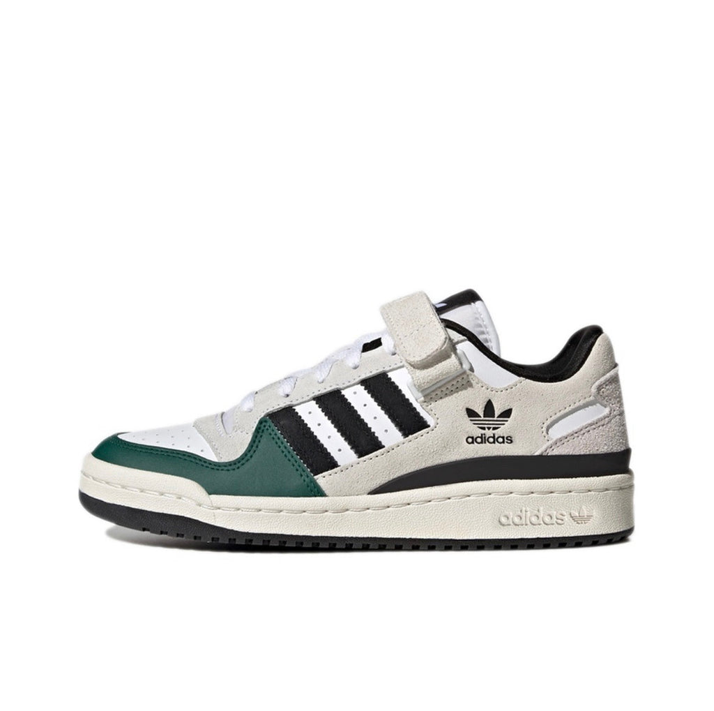 Adidas Originals Forum 84 Low Trainers, Grey and Green, GY8203 - product image from the listing.