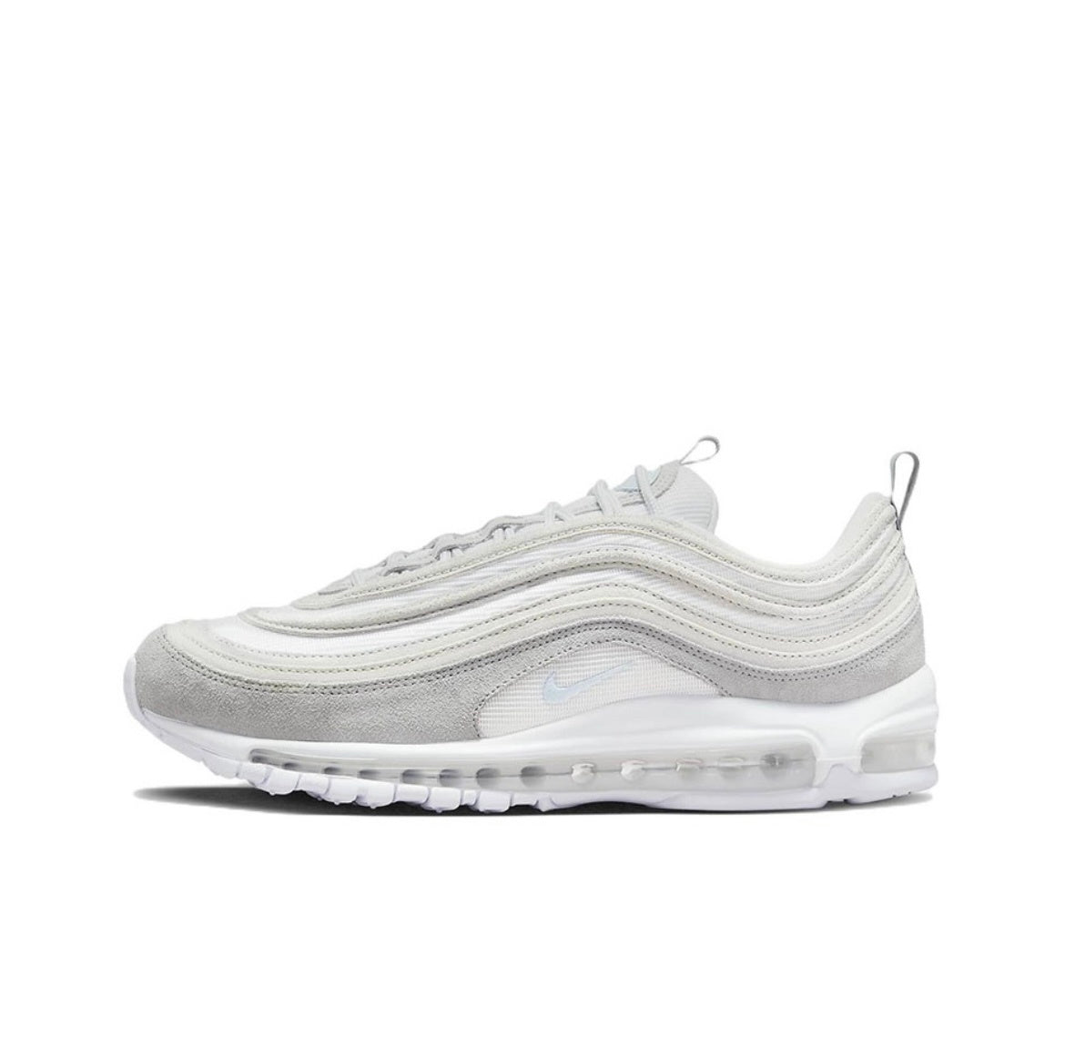 Nike Air Max 97 SE Sneakers in White Grey DX3279-010 - product image from the listing.
