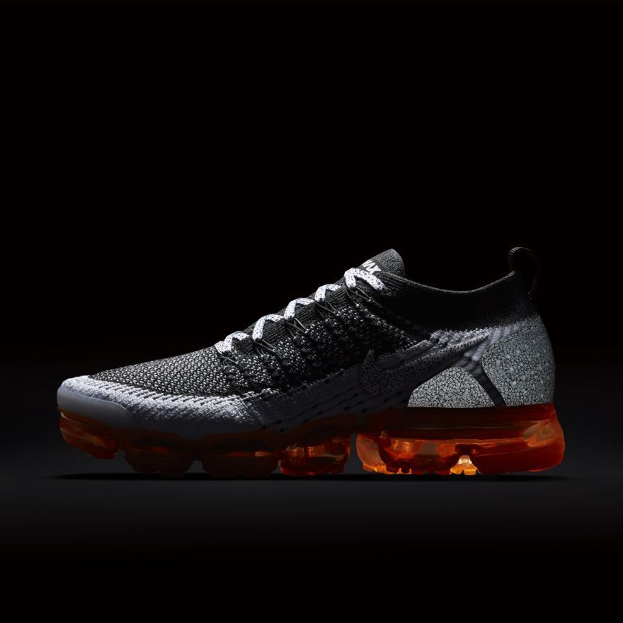 Nike Air VaporMax Flyknit 2 Mango Trainers - product image from the listing.