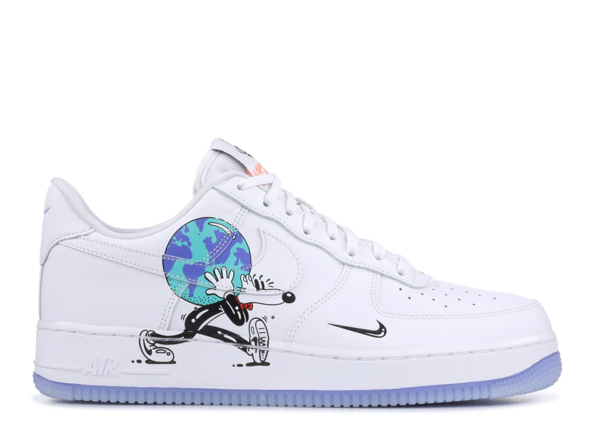 Nike Steven Harrington x Air Force 1 Low Flyleather QS 'Earth Day' Footwear - product image from the listing.