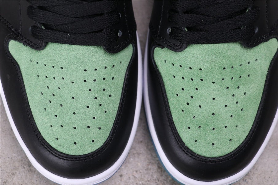 Air Jordan 1 High Zoom Rage Sneakers in Green CK6637-002 - product image from the listing.