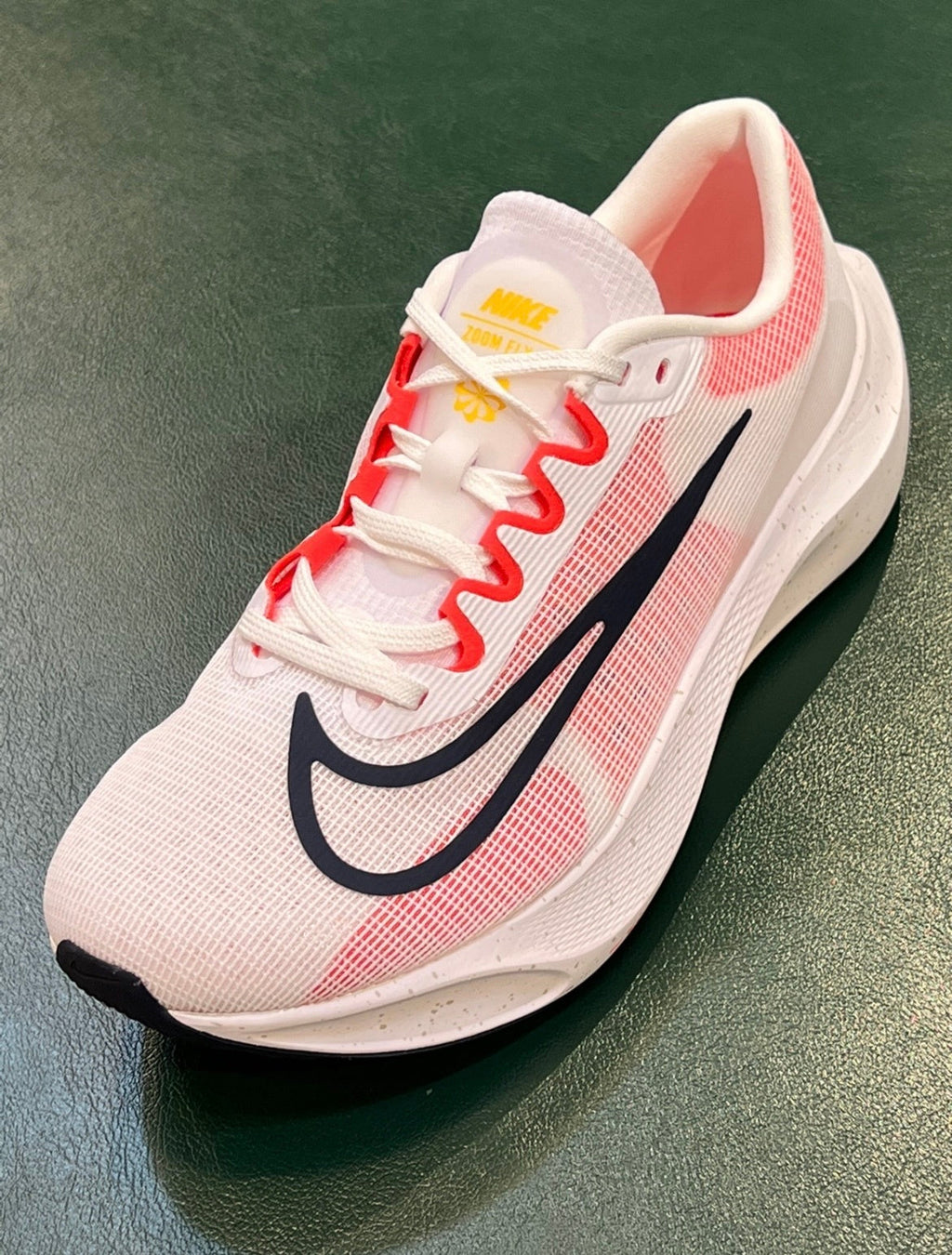 Nike Zoom Fly 5 Running Shoes in White Red DM8968-100 - product image from the listing.
