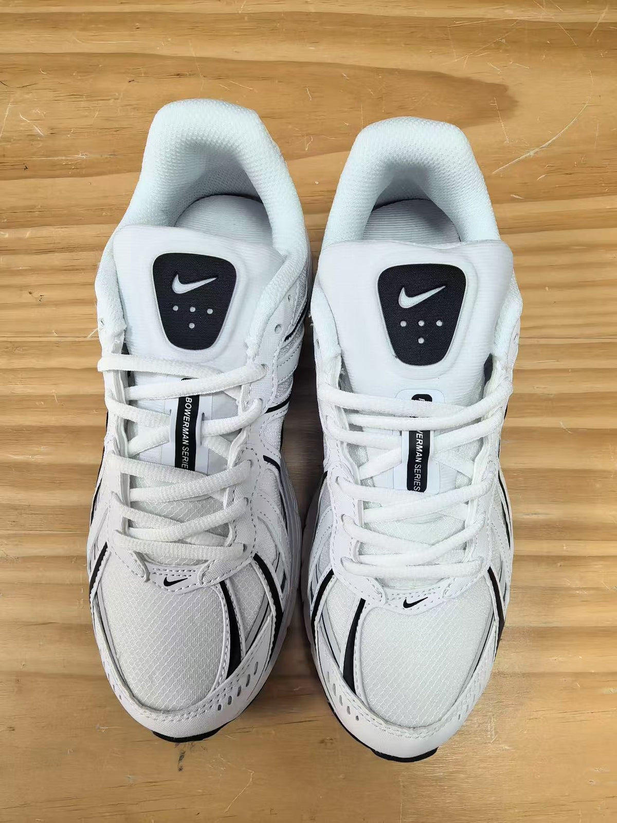 Nike P-9000 Sneakers in White and Black - product image from the listing.