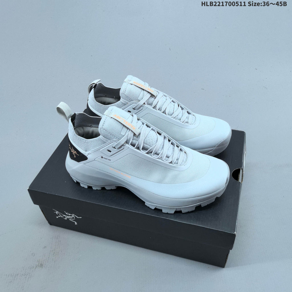 Arc'teryx Konseal Vertex Alpine M Trail Shoes, in Light Gray - product image from the listing.