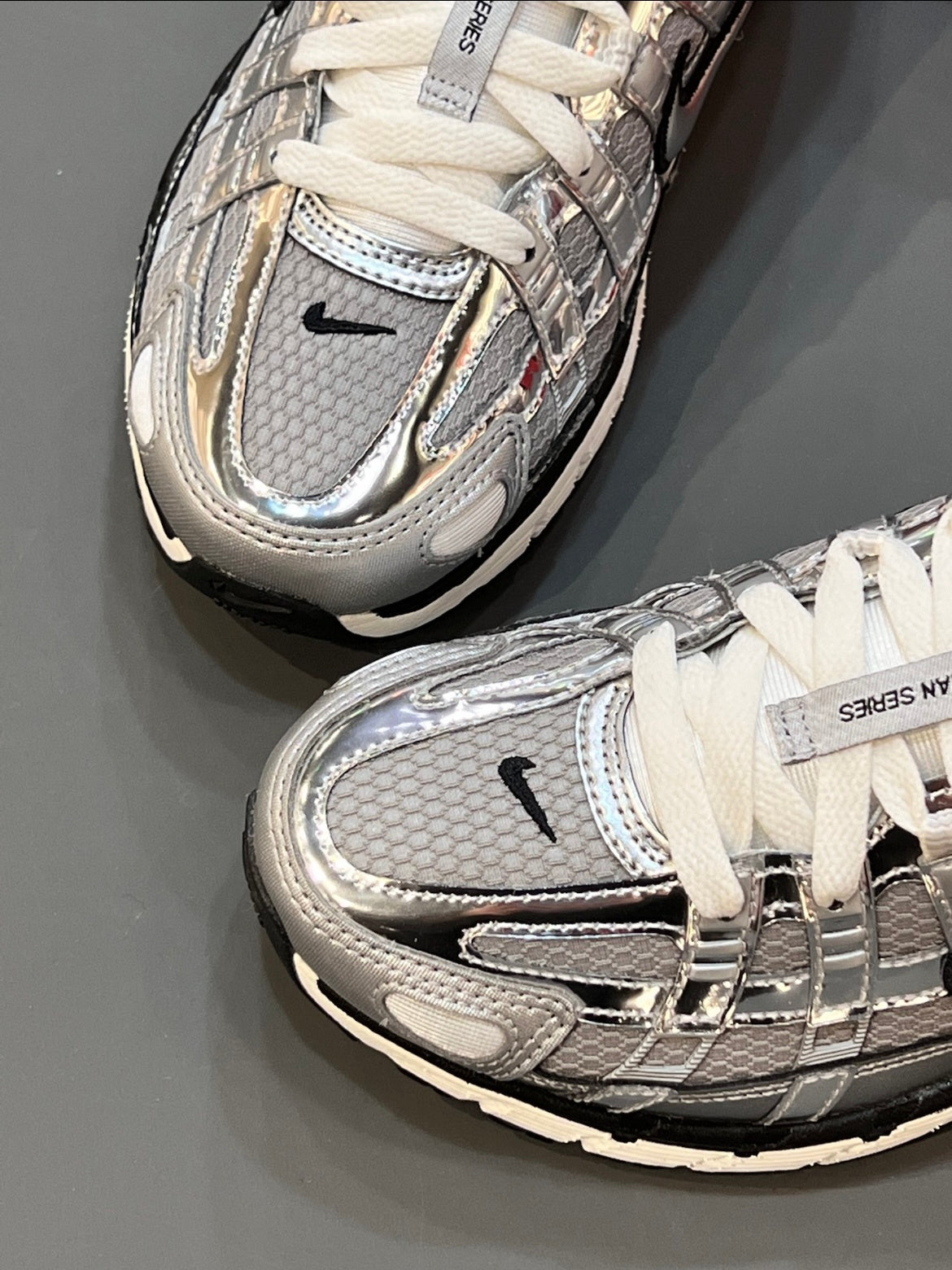 Nike P-6000 Sneakers in Silver Gray CN0149-001 - product image from the listing.