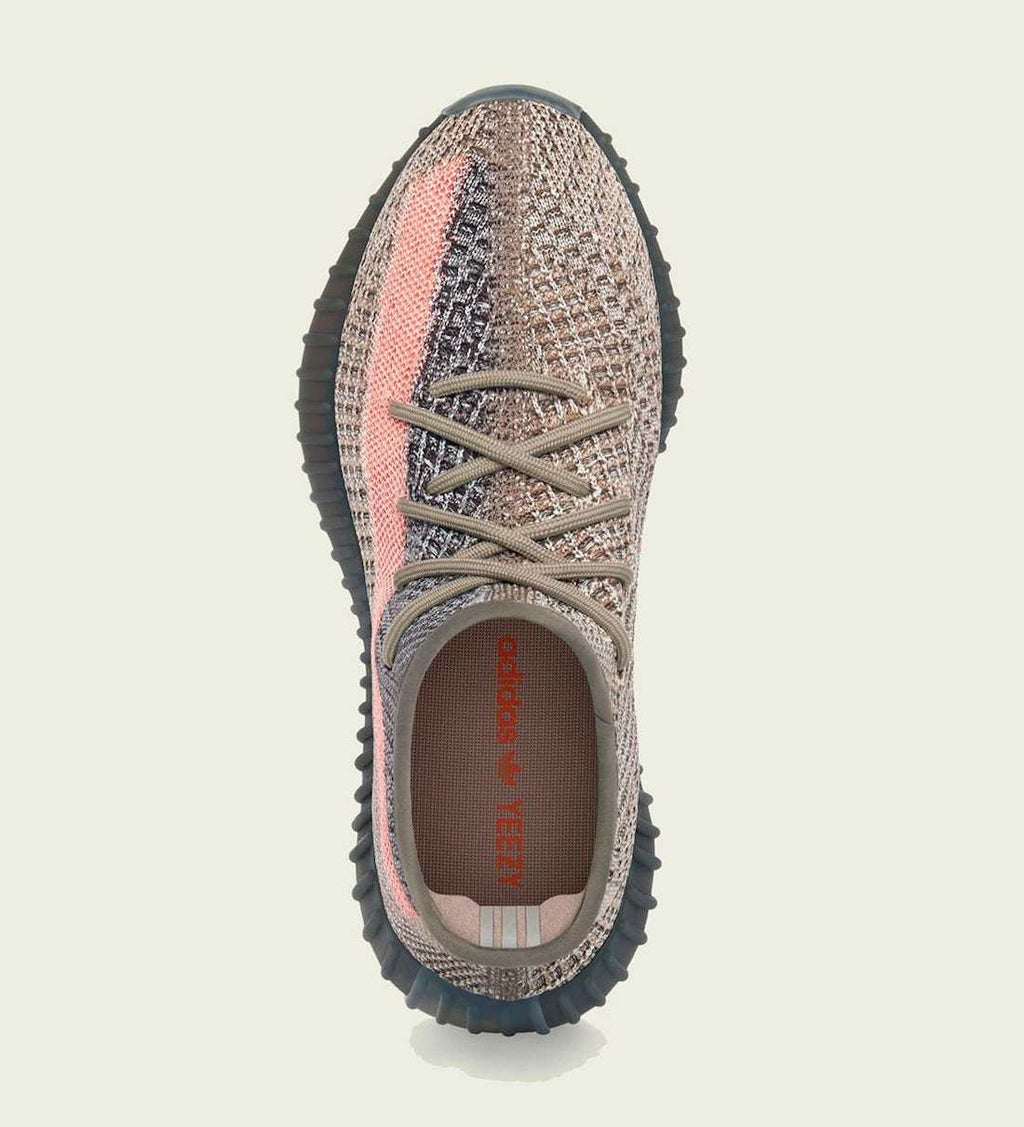 adidas Yeezy Boost 350 V2 Ash Sneakers in Stone GW0089 - product image from the listing.