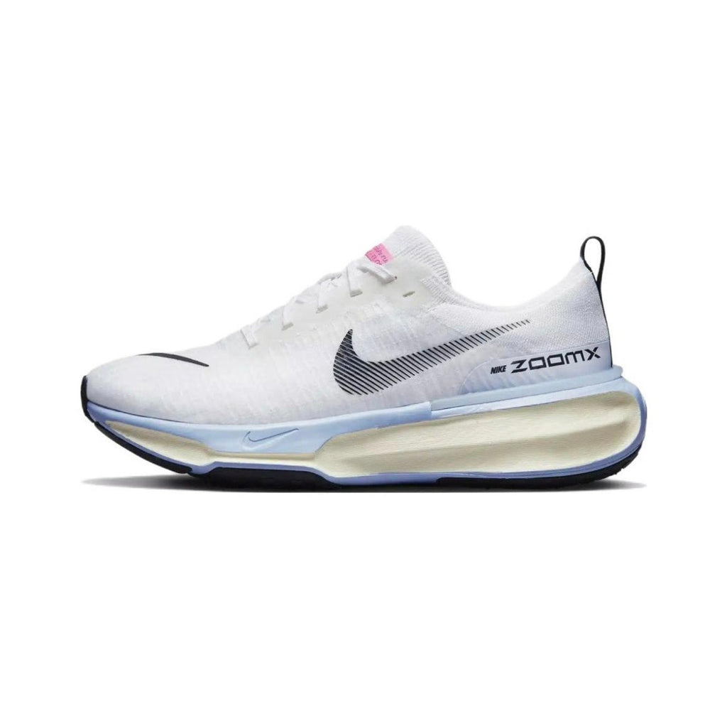 Nike ZoomX Invincible Run 3 Running Shoes in White Blue DR2615-100 - product image from the listing.