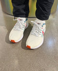 Nike Air Zoom Pegasus 39 Running Shoes in White Red Blue FD4322-161 - product image from the listing.