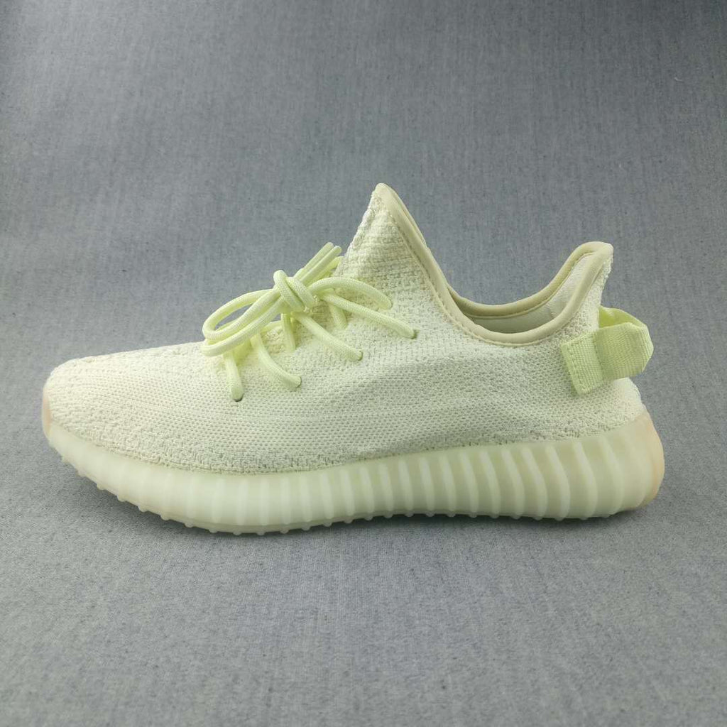 Yeezy 350 V2 Butter Trainers - product image from the listing.