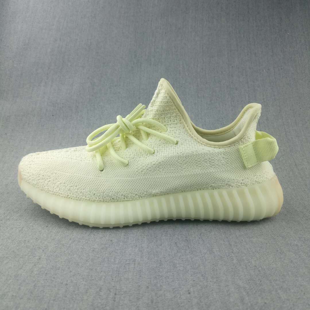 Yeezy 350 V2 Butter Trainers - product image from the listing.