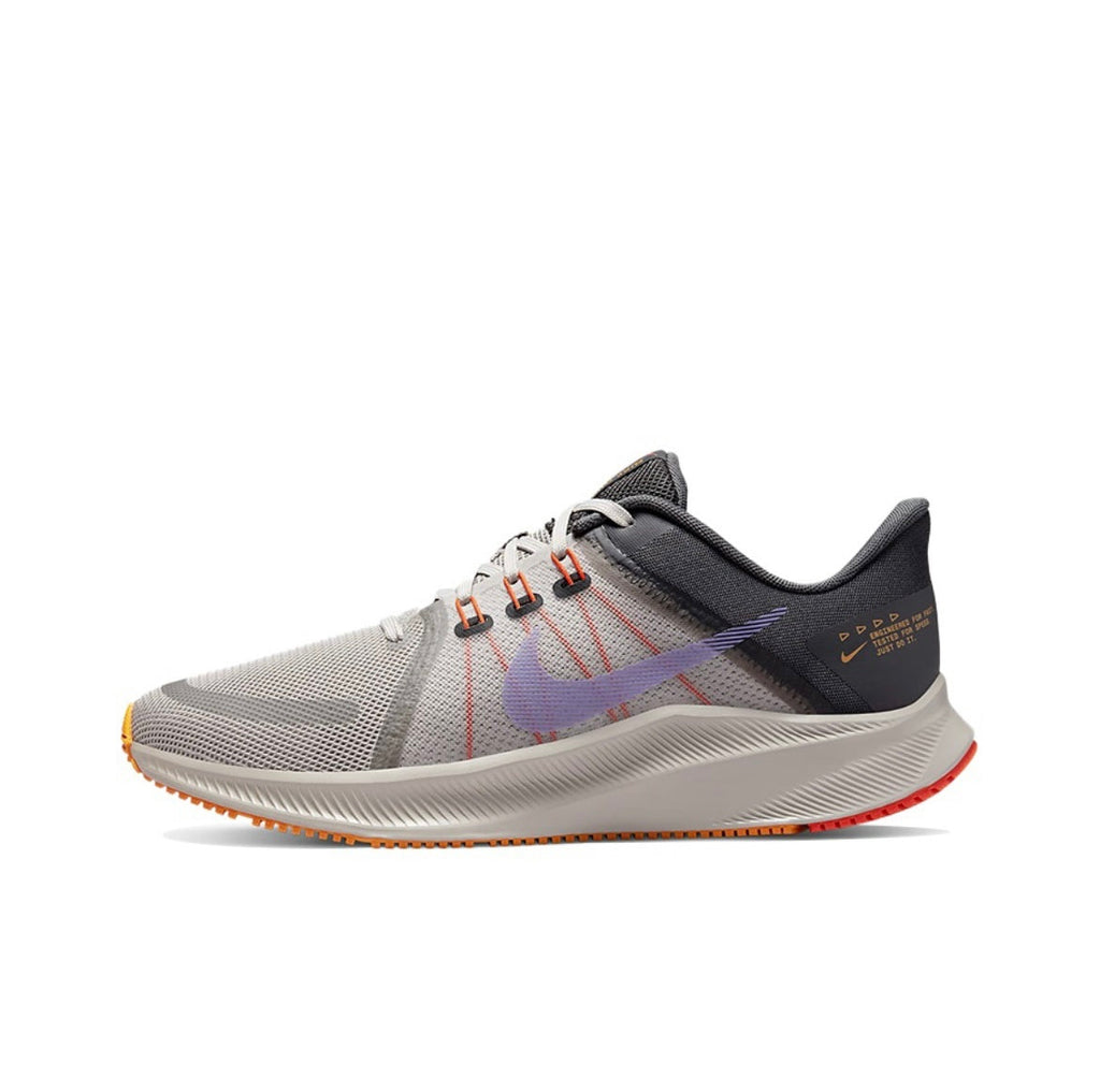 Nike Quest 4 Running Shoes in Grey Black Purple DA1105-008 - product image from the listing.