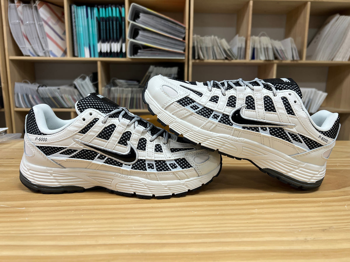 Nike P-6000 Sneakers in White Black IO8711-101 - product image from the listing.