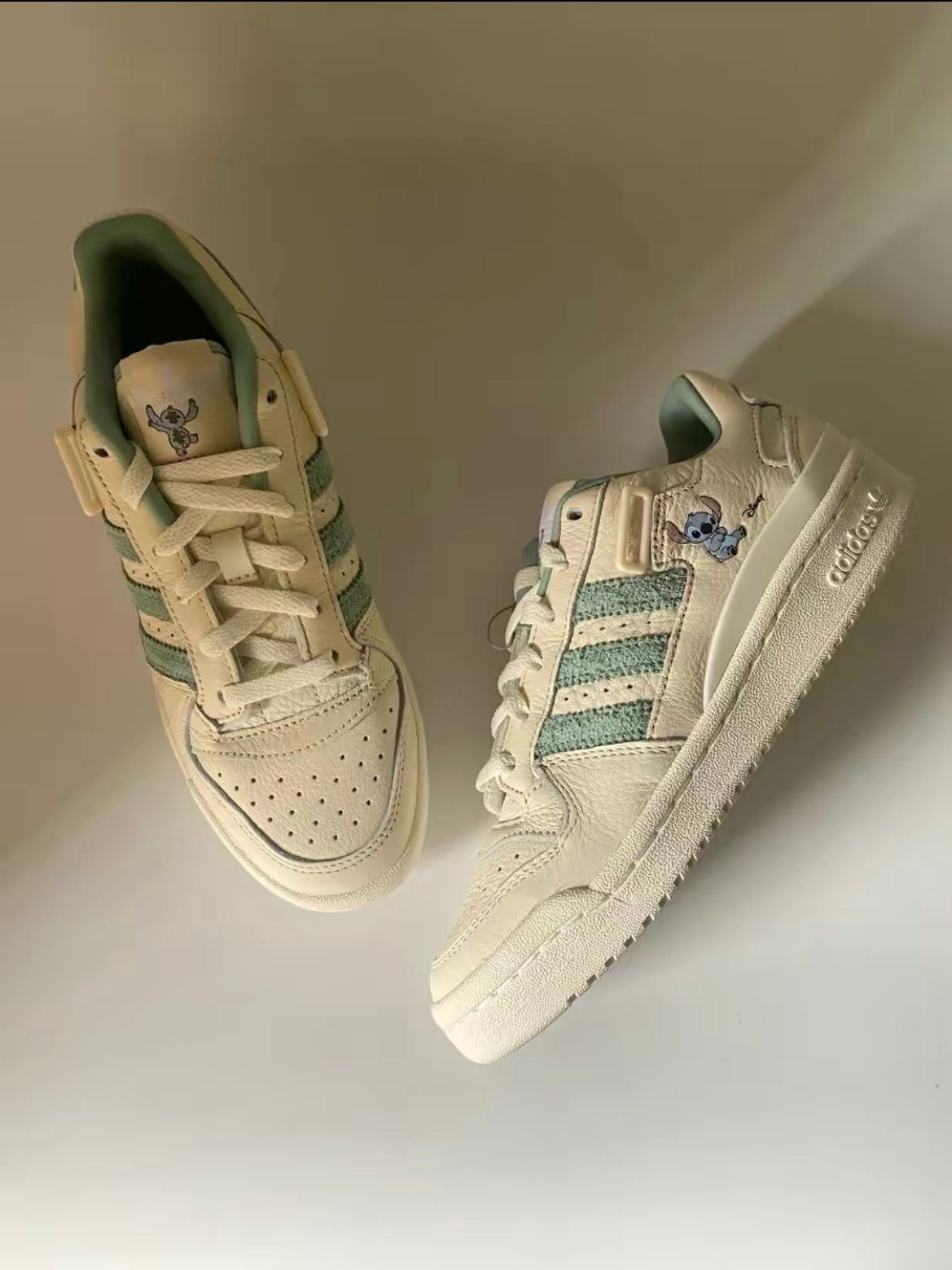 adidas Originals Forum Low Disney Stitch Trainers HQ6374 - product image from the listing.