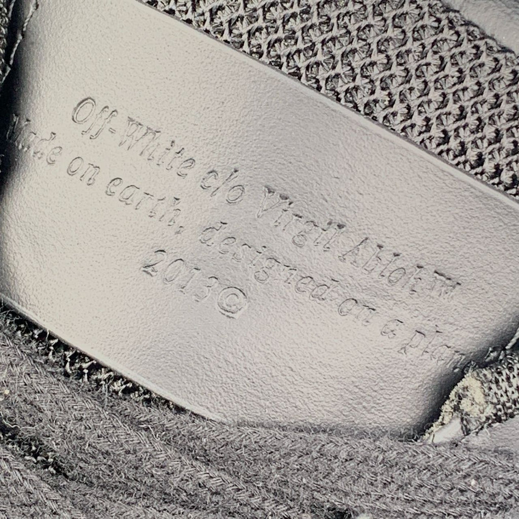 "For Walking - Black White" Off-White Out Of Office - product image from the listing.