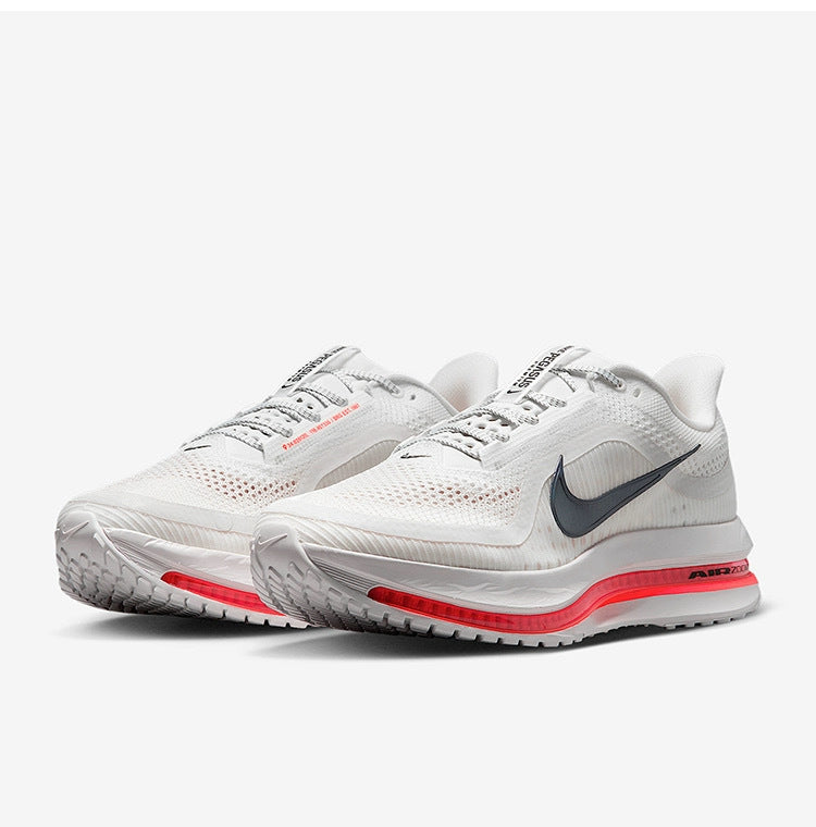Nike Pegasus Premium Running Shoes in White Red HQ2592-101 - product image from the listing.