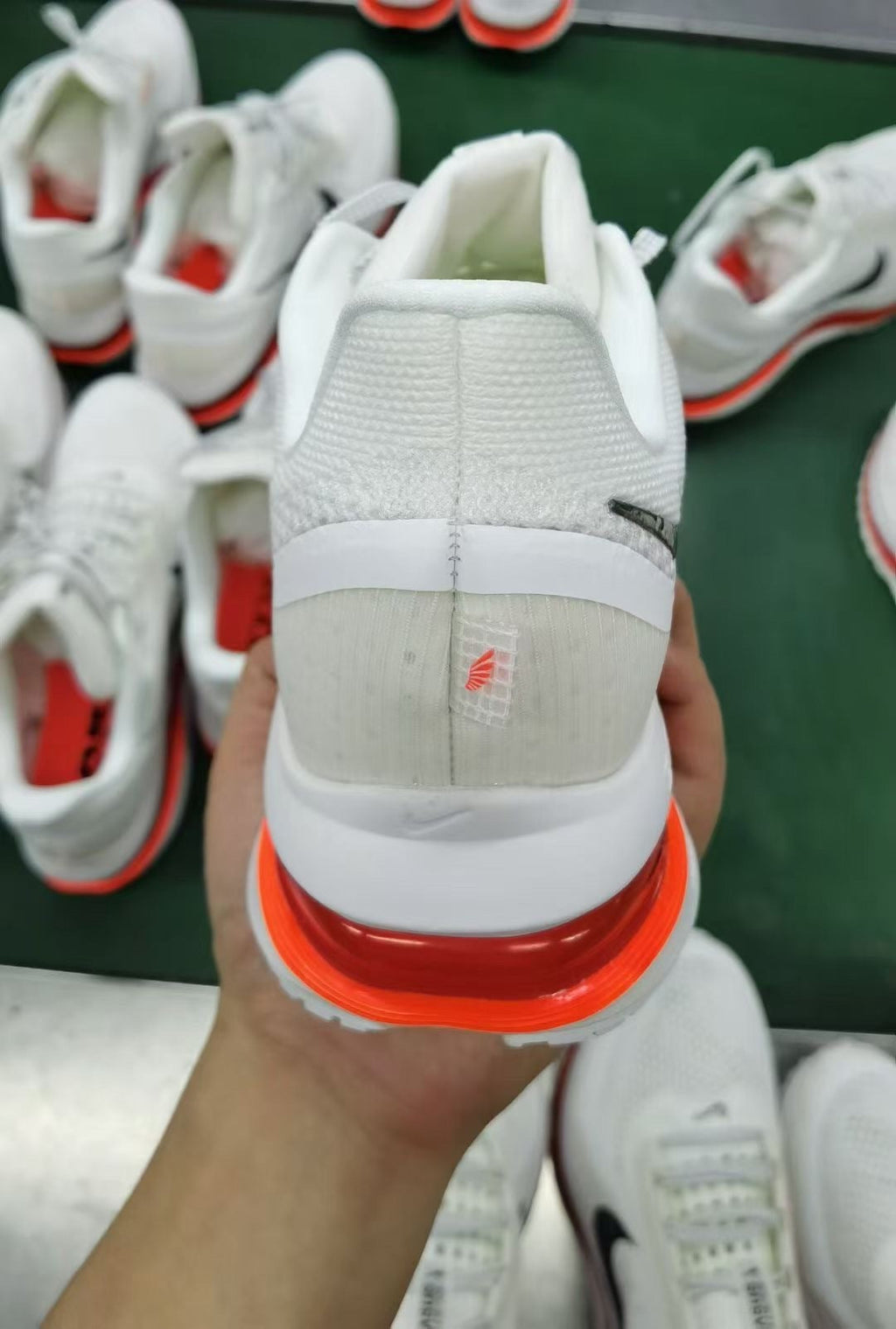 Nike Pegasus Premium Running Shoes in White Red HQ2592-101 - product image from the listing.