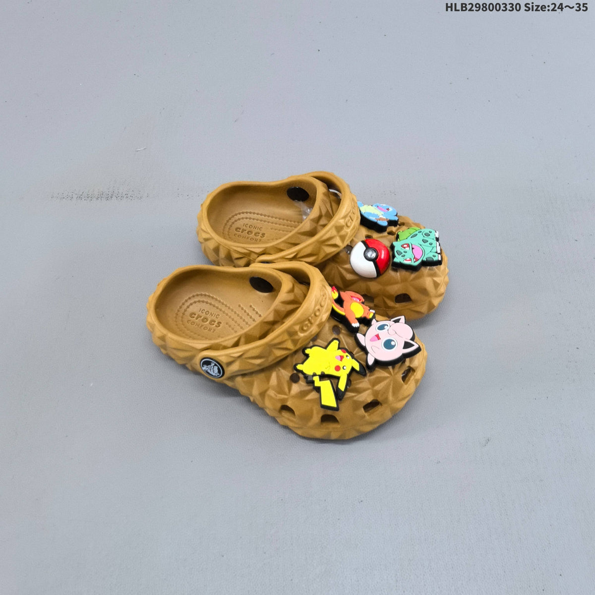 Crocs Classic Clog Kids' Footwear with Character Charms - product image from the listing.