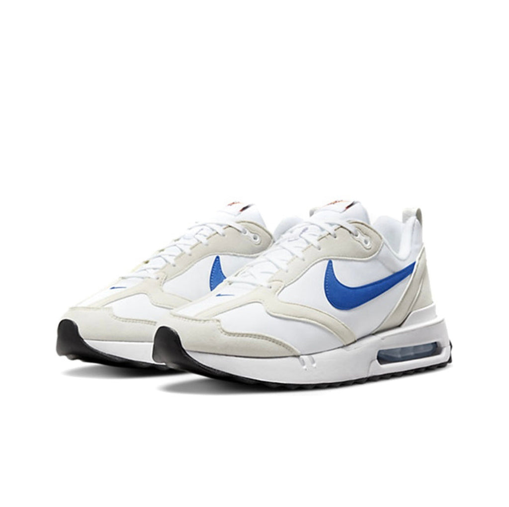 Nike Air Max Dawn Sneakers in White Blue DJ3624-100 - product image from the listing.