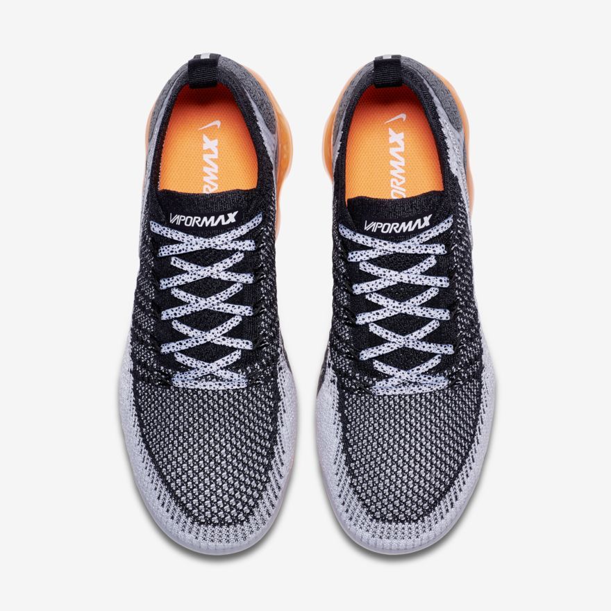 Nike Air VaporMax Flyknit 2 Mango Trainers - product image from the listing.