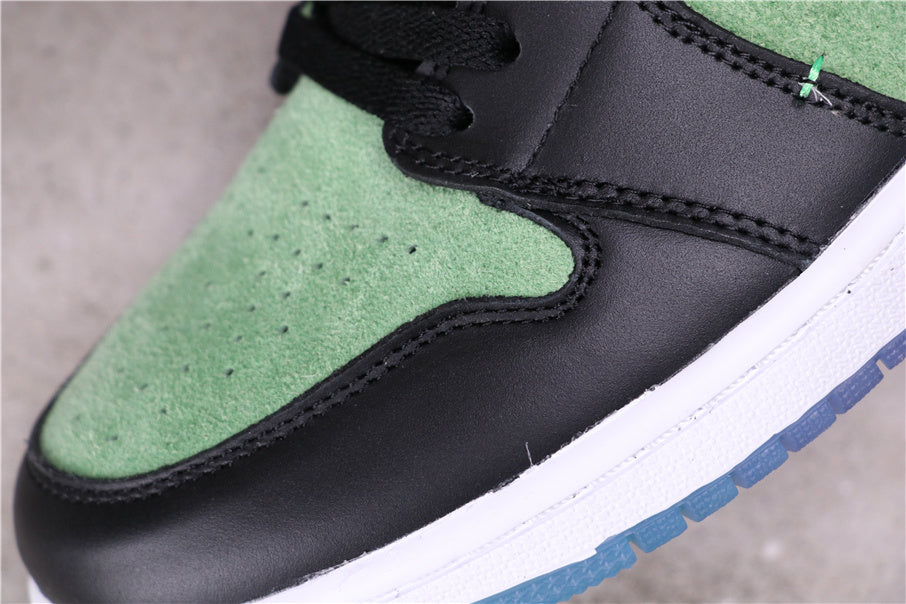 Air Jordan 1 High Zoom Rage Sneakers in Green CK6637-002 - product image from the listing.