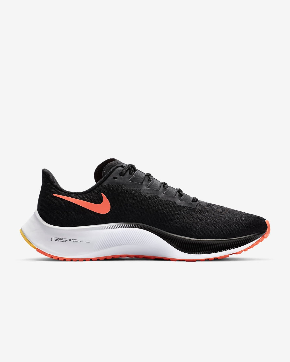 Nike Air Zoom Pegasus 37 Running Shoes in Black BQ9646-010 - product image from the listing.