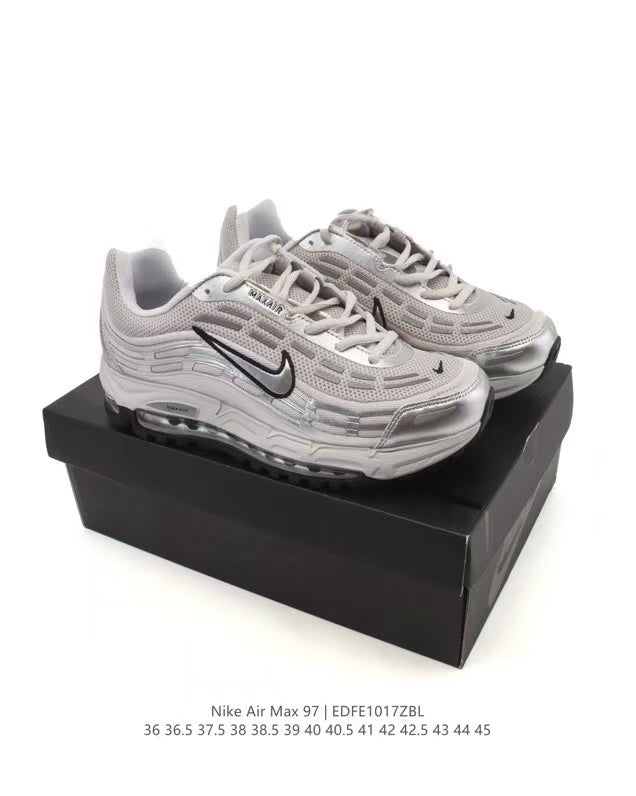 Nike Air Max 97 Sneakers in Silver Grey EDE1017ZBL - product image from the listing.