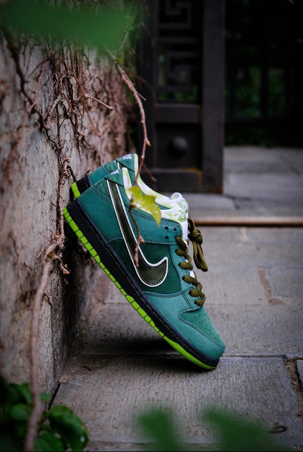 Nike SB Dunk Low Green Lobster Trainers BV1310-337 - product image from the listing.