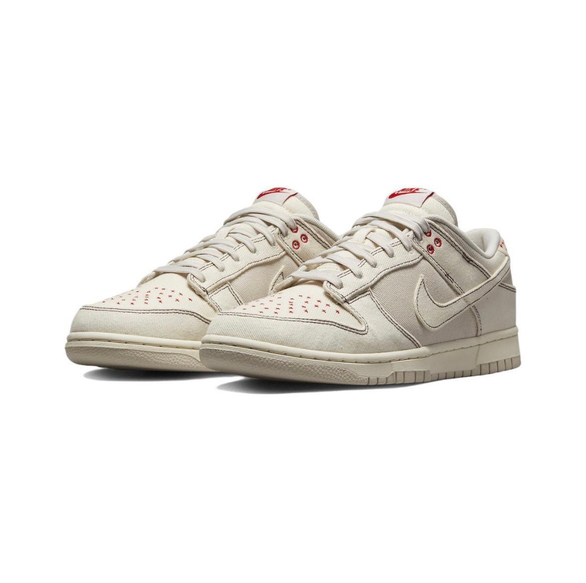 Nike Dunk Low Light Orewood Sneakers in Brown DV0834-100 - product image from the listing.