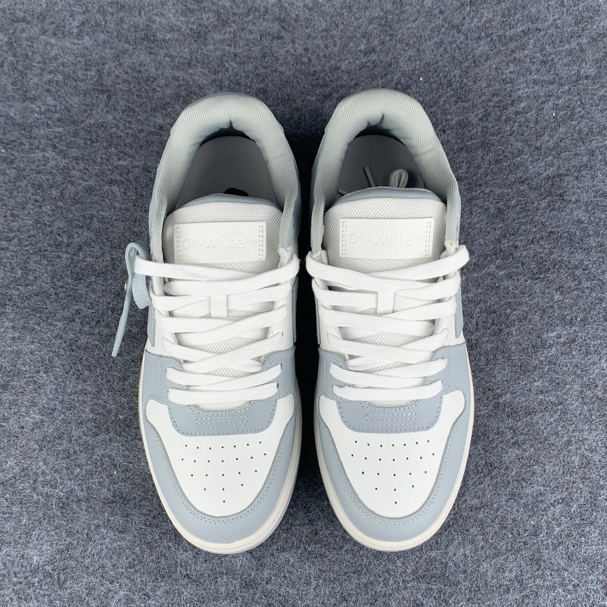 "Grey White" Off-White Out of Office - product image from the listing.