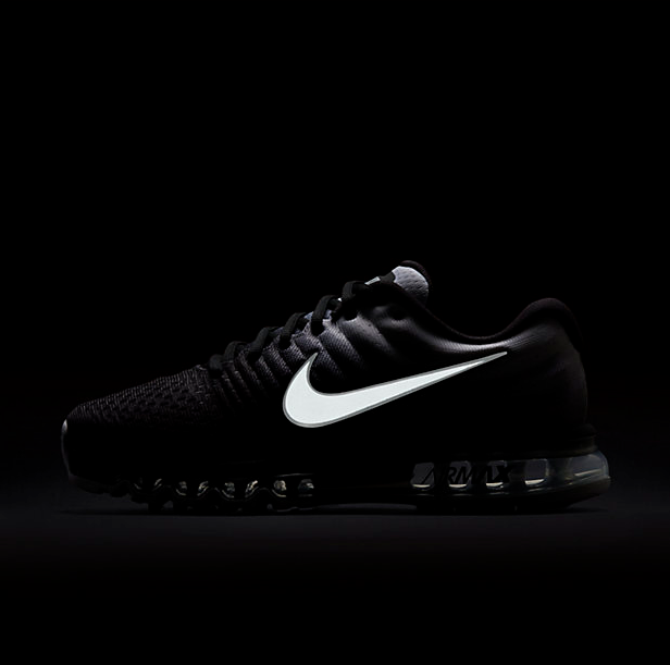Nike Air Max 2017 Sneakers in Black and White 849559-010 - product image from the listing.